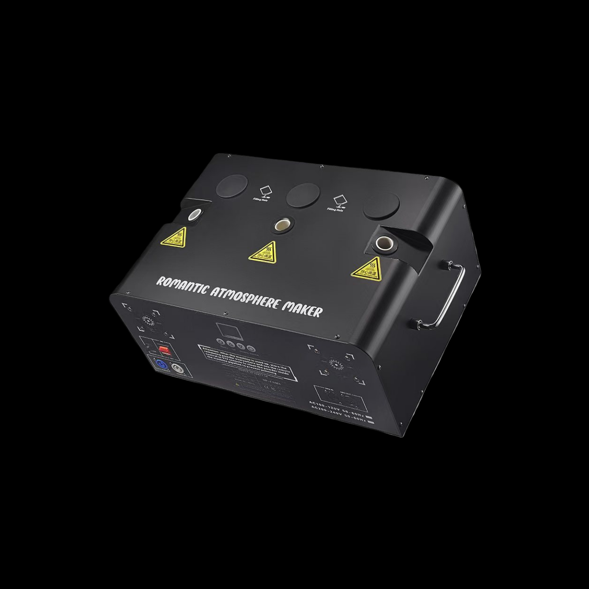 Three-nozzle cold spark machine