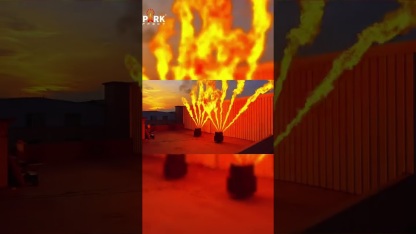 SP-F5  5 nozzle flame machine