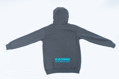 RACINGフード付きフルジップパーカー