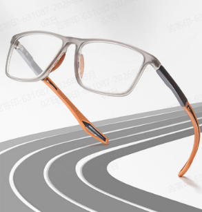 แว่นสายตายาวแฟชั่น แนวสปอร์ต - ขาแว่นซิลิโคน นุ่ม สบายผิว ยืดหยุ่นสูงไม่หลุดง่าย - เลนส์ชัดถนอมสายตา