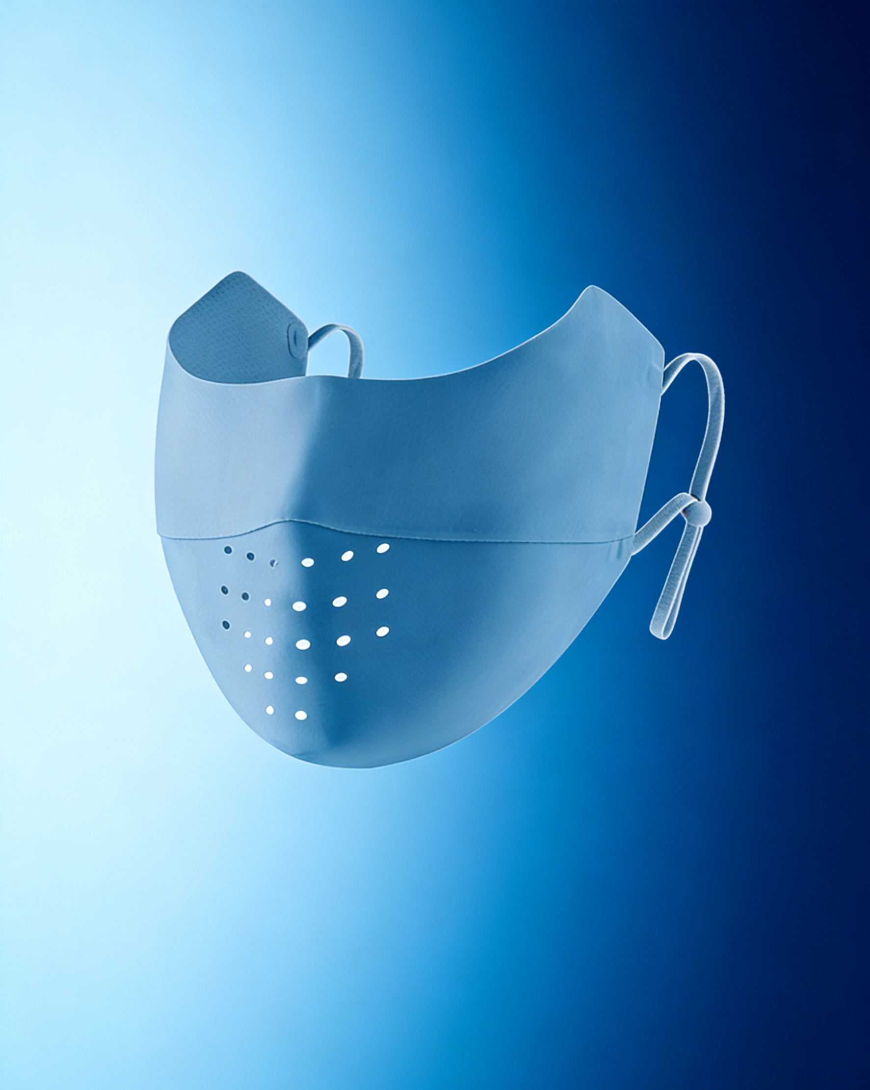 หน้ากากกันแดดผ้าไอซ์ซิลค์ (Face Mask UV) | ไร้รอยต่อ ระบายอากาศ 3 มิติ | หายใจสะดวก เนื้อผ้าเย็นสบาย ไม่เลอะเครื่องสำอาง | กันรังสี UV 100%