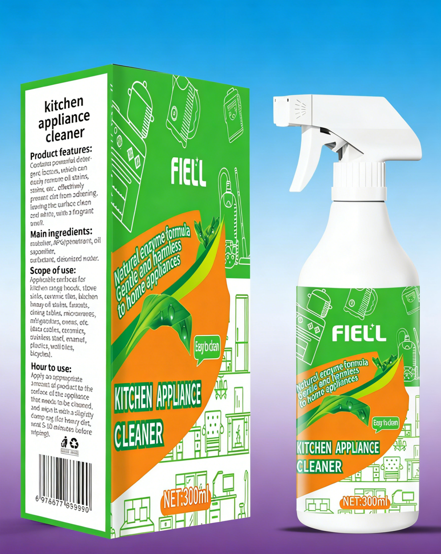 Fly สเปรย์ทำความสะอาดเครื่องใช้ไฟฟ้า สูตรอ่อนโยน | ขจัดคราบมันและสิ่งสกปรกสะสม ไม่ทำลายพื้นผิว | ไม่มีกลิ่นฉุน ปลอดภัยต่อทุกคนในบ้าน