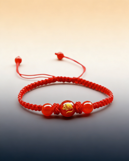 สร้อยข้อมือแดงมงคล ปีมะเส็ง 2026 จากวัดหว่องไท่ซิน - เสริมดวง 12 นักษัตร แก้ชง เรียกโชคลาภ