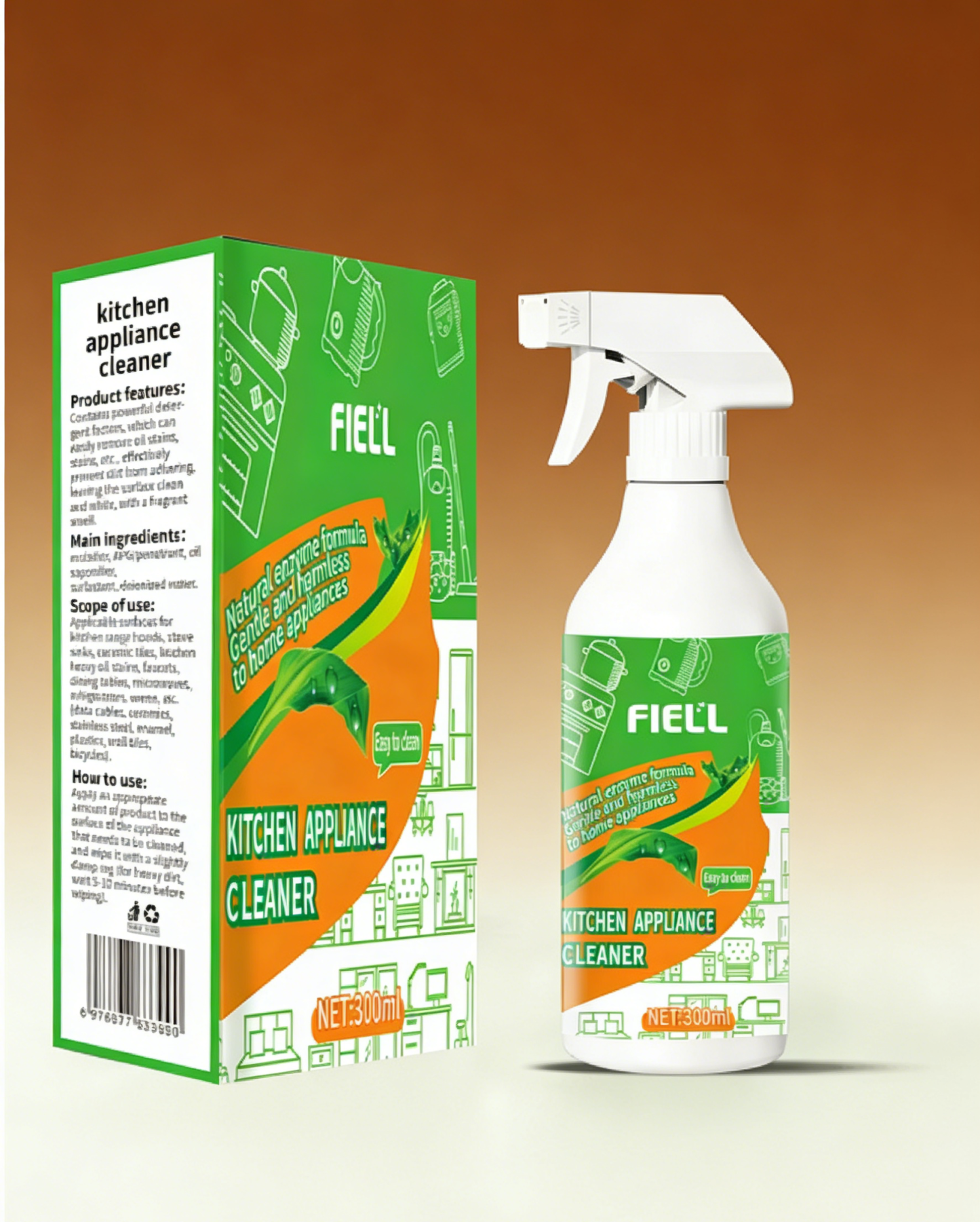 Fly สเปรย์ทำความสะอาดเครื่องใช้ไฟฟ้า สูตรอ่อนโยน | ขจัดคราบมันและสิ่งสกปรกสะสม ไม่ทำลายพื้นผิว | ไม่มีกลิ่นฉุน ปลอดภัยต่อทุกคนในบ้าน