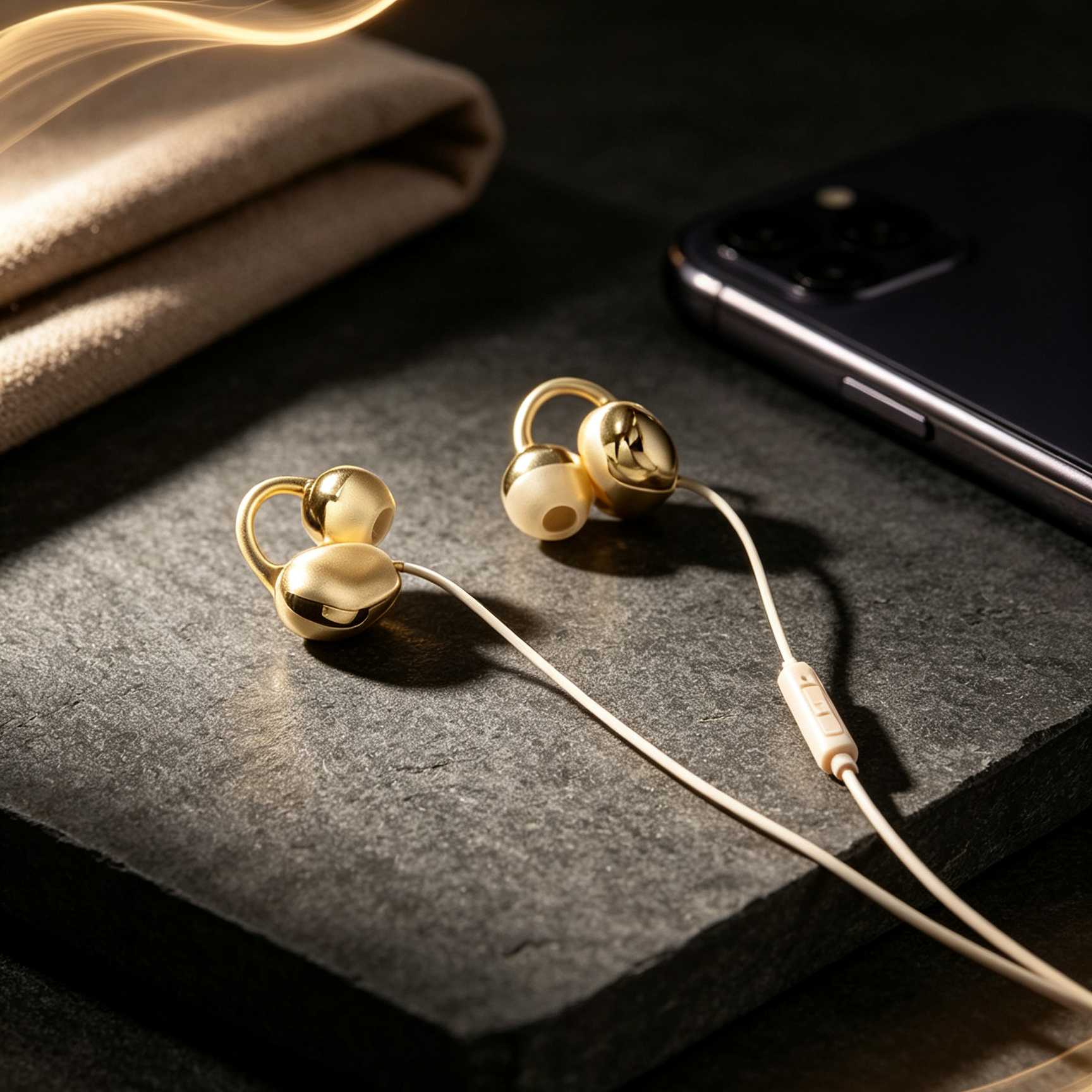 หูฟังมีสายแบบคลิปออน | ใส่สบายไม่เจ็บหู | รองรับ Type-C / Lightning / 3.5mm