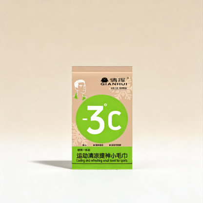 แผ่นเช็ดตัวเย็นสบาย ลดอุณหภูมิ -3.5℃ เย็นนาน 3 ชั่วโมง สูตรสดชื่น ไม่เหนียวเหนอะหนะ สำหรับกิจกรรมกลางแจ้งและออกกำลังกาย