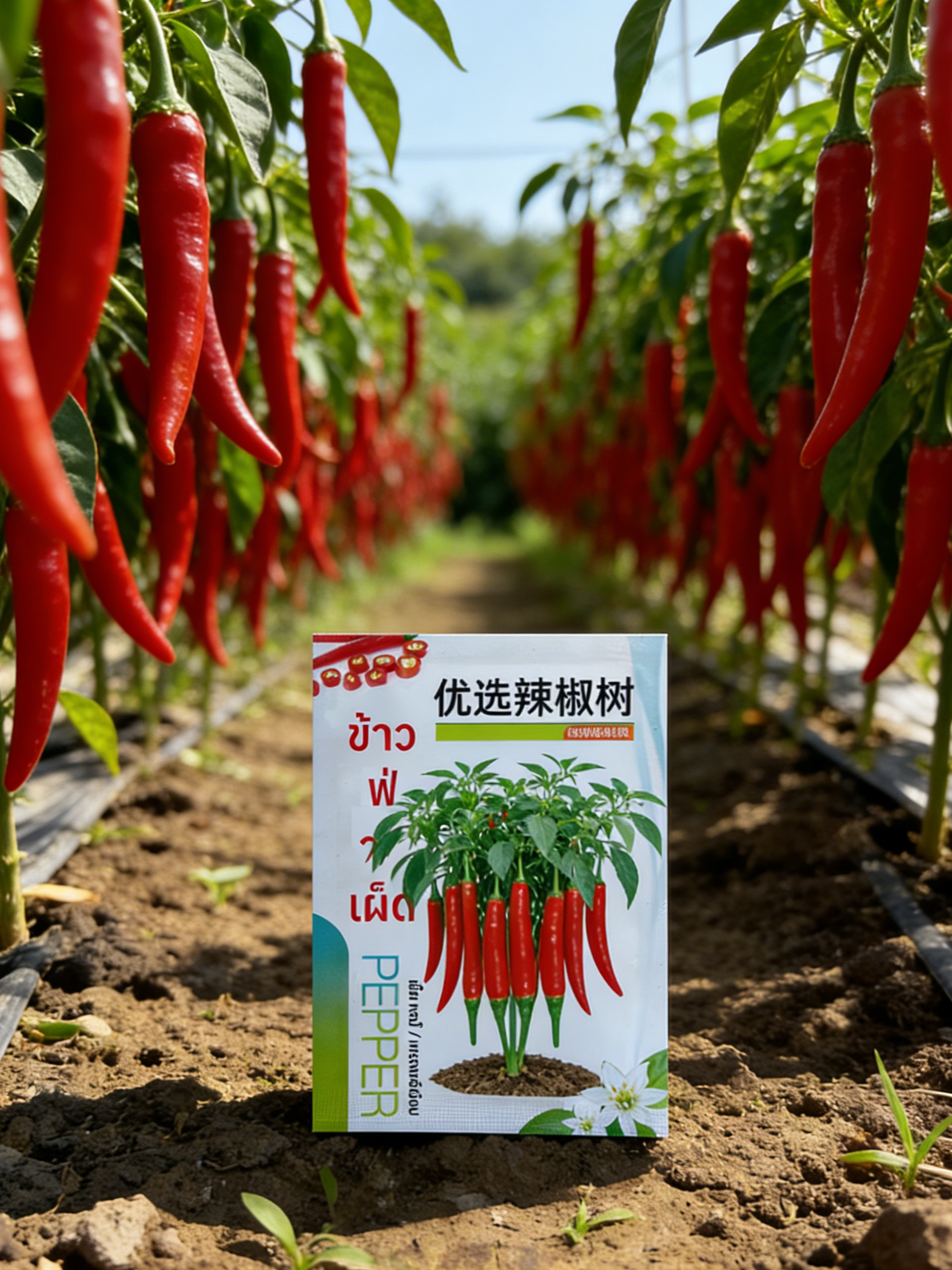 เมล็ดพันธุ์พริกต้น "ทนโรค-ดกพิเศษ": เก็บกินได้นาน ทนทานต่อโรคใบด่างและศัตรูพืช อัตรางอกสูง 99%