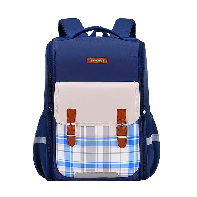 กระเป๋านักเรียนสไตล์อังกฤษ รุ่นใหม่ ความจุใหญ่