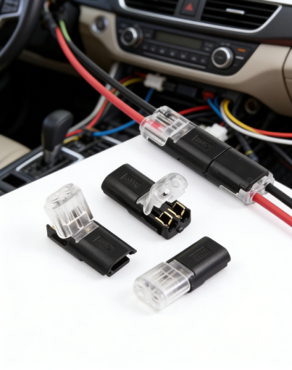 ตัวต่อสายไฟ LED แบบล็อค ไม่ต้องบัดกรี เชื่อมต่อง่าย แน่นหนา สำหรับมืออาชีพ