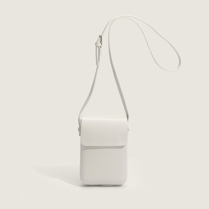 【หนังลูกวัวแบบนำเข้า】กระเป๋าใส่โทรศัพท์มือถือหนังแท้สไตล์วินเทจ