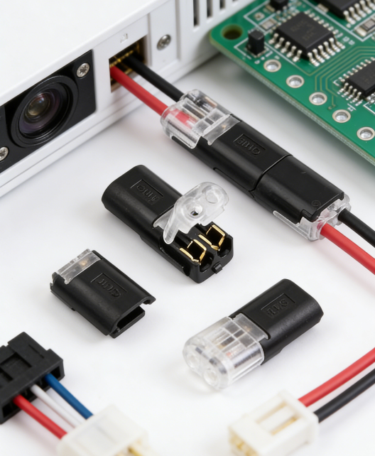 ตัวต่อสายไฟ LED แบบล็อค ไม่ต้องบัดกรี เชื่อมต่อง่าย แน่นหนา สำหรับมืออาชีพ