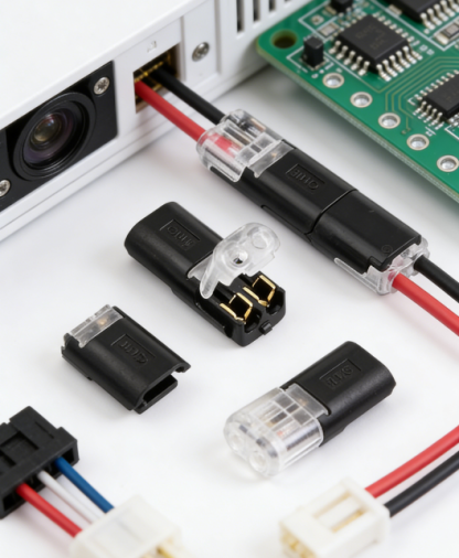 ตัวต่อสายไฟ LED แบบล็อค ไม่ต้องบัดกรี เชื่อมต่อง่าย แน่นหนา สำหรับมืออาชีพ