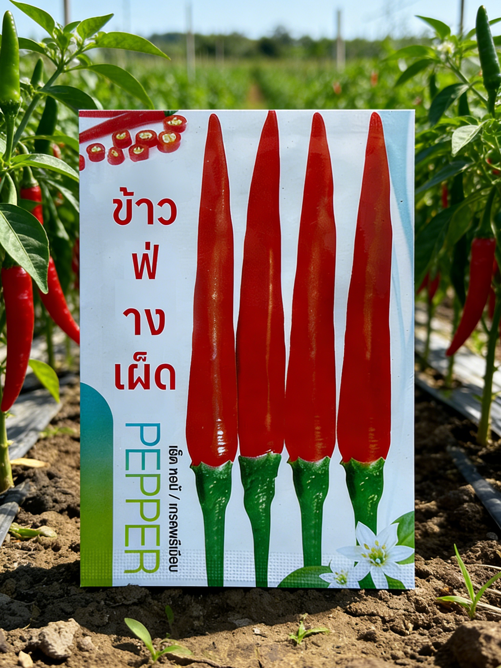 เมล็ดพันธุ์พริกต้น "ทนโรค-ดกพิเศษ": เก็บกินได้นาน ทนทานต่อโรคใบด่างและศัตรูพืช อัตรางอกสูง 99%