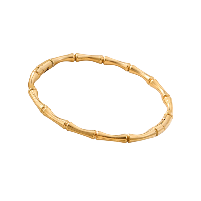 กำไลข้อไม้ไผ่สีทอง "นพเก้า" - เครื่องประดับเสริมพลังบวก ปรับสมดุลชีวิตและดึงดูดความมั่งคั่ง