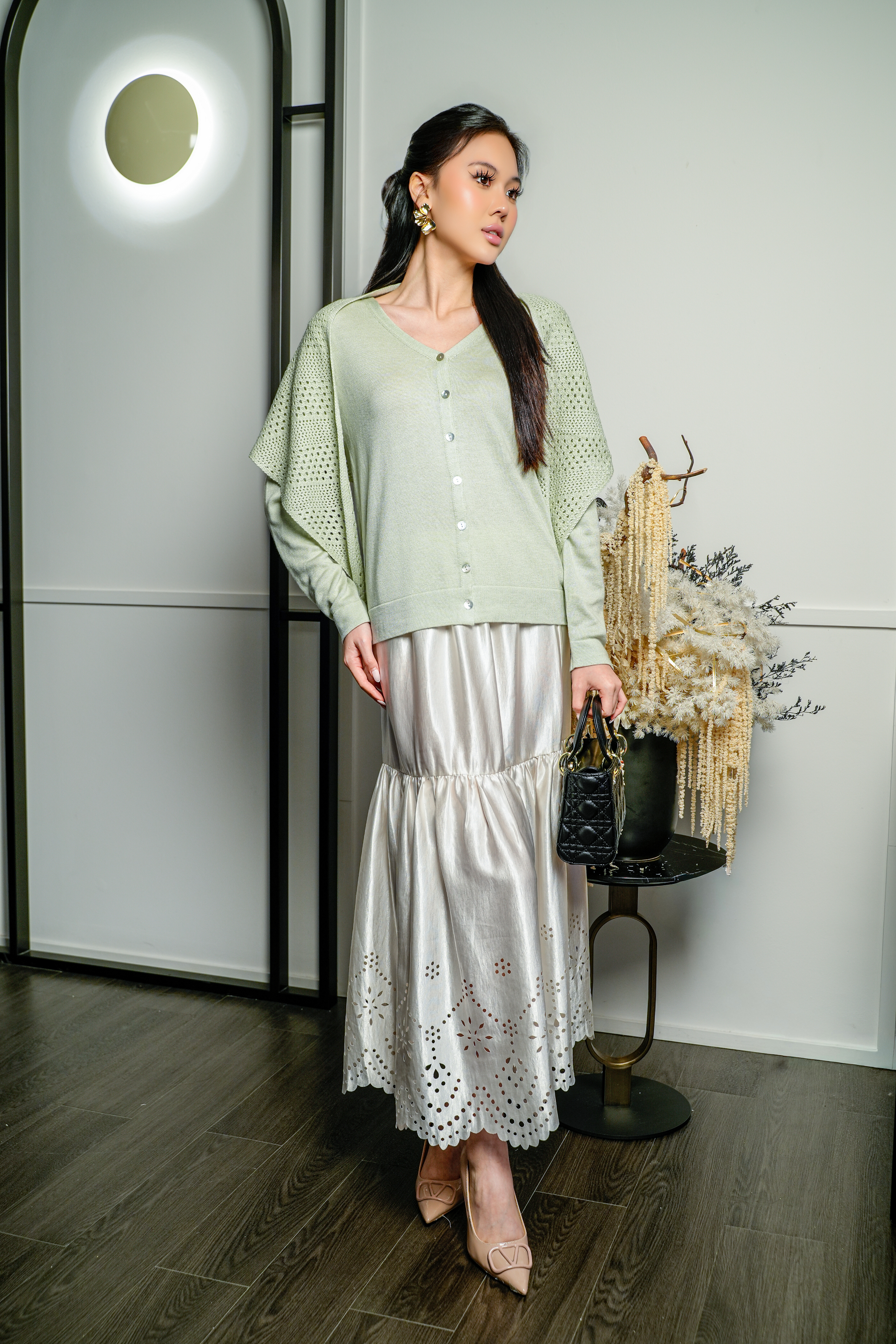 Liora Lace Trim Top MC2175