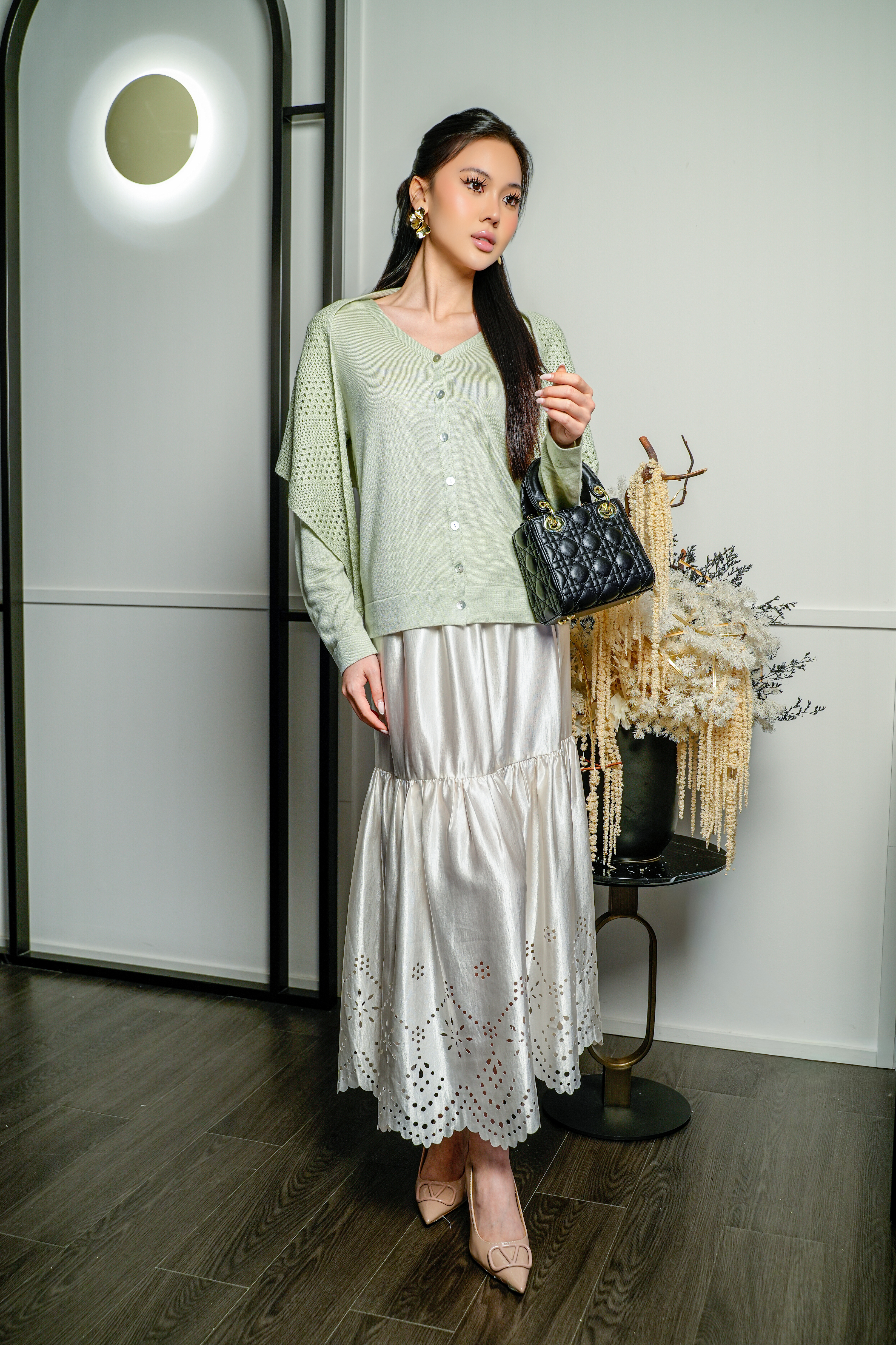 Liora Lace Trim Top MC2175