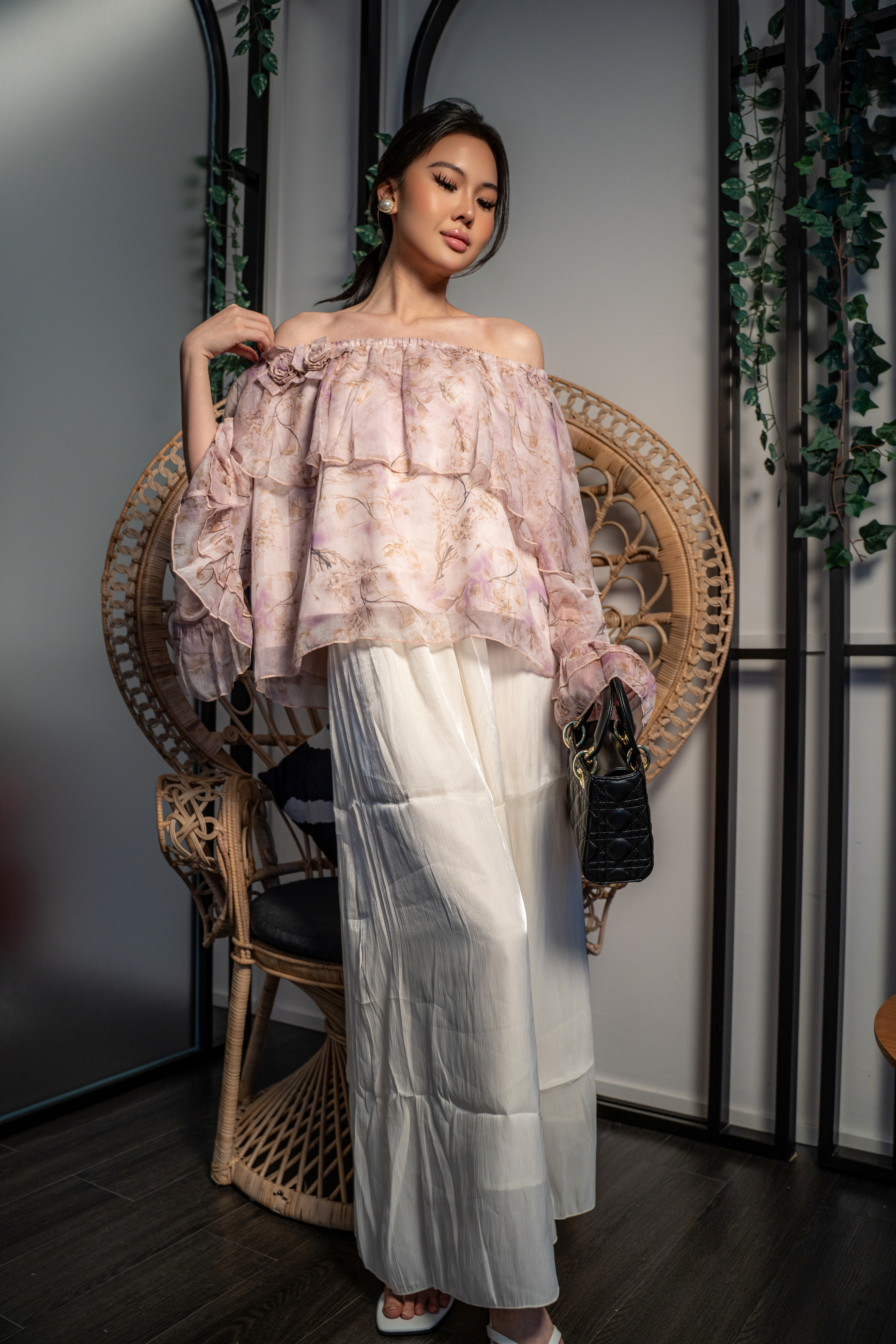 Romantic Ruffle Bloom Top MC2130