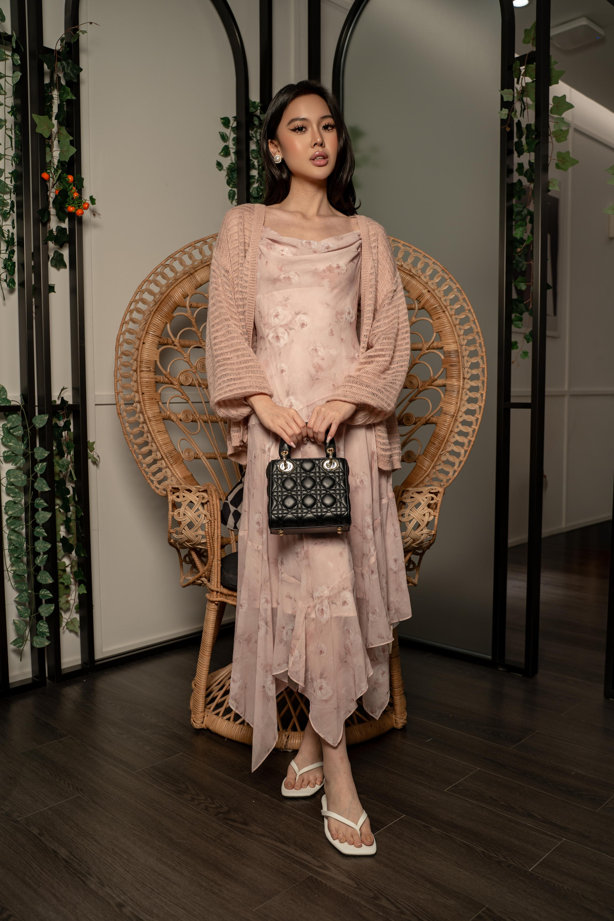 Floral Midi Dress MC2142