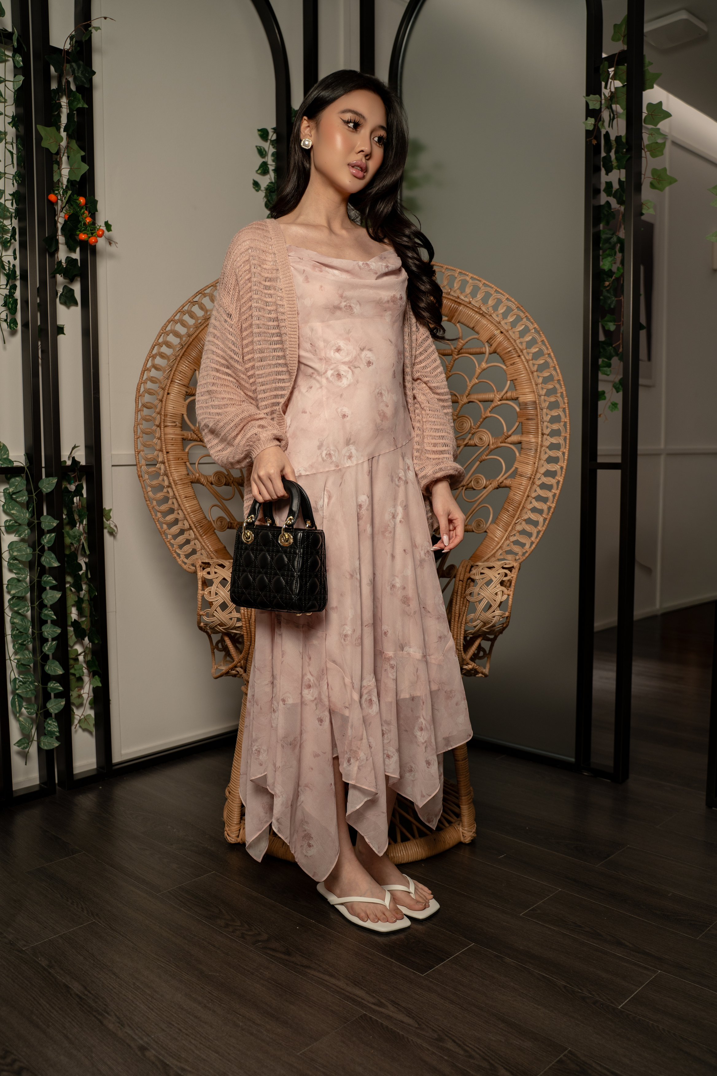 Floral Midi Dress MC2142