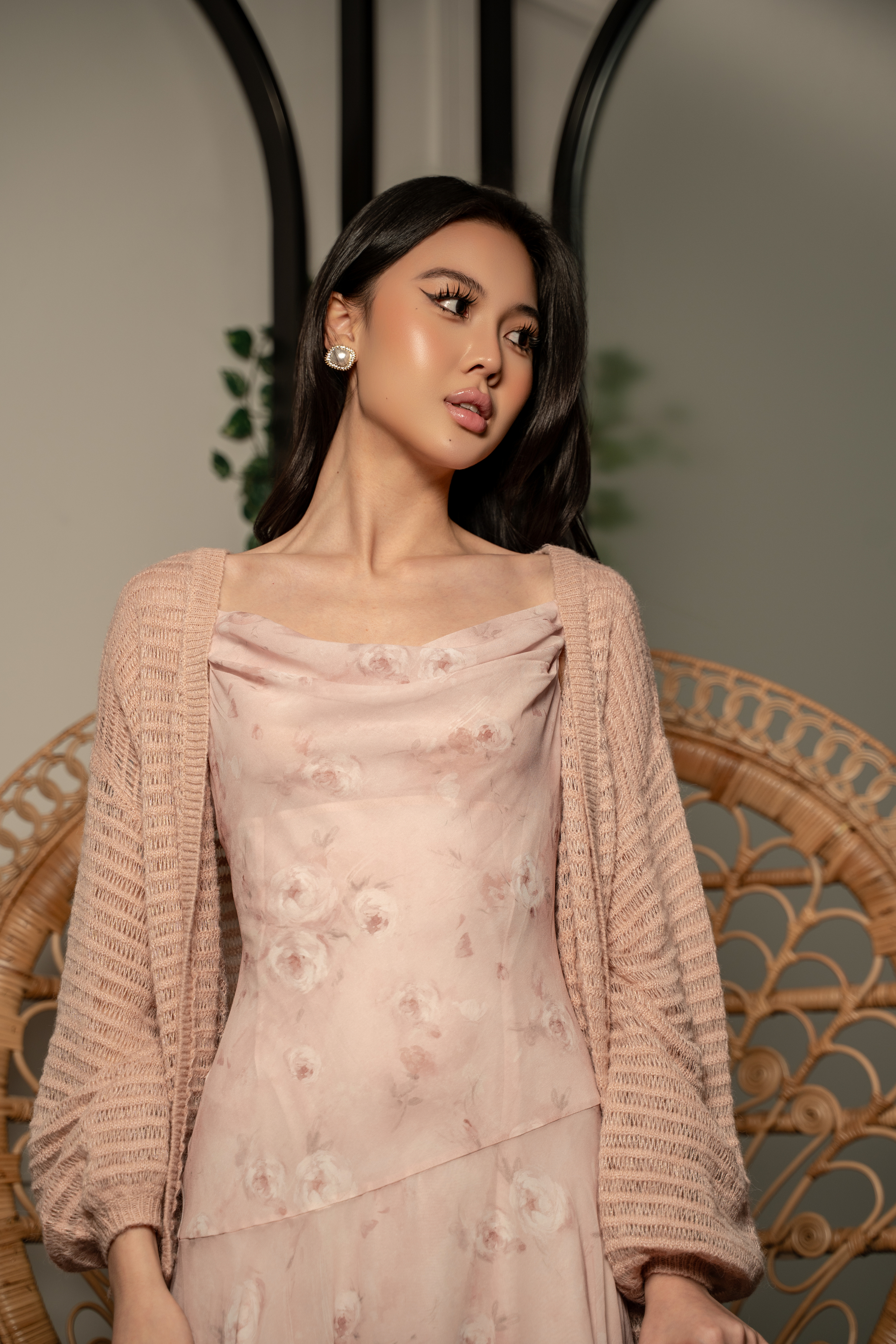 Soft Knit Cropped Cardigan MC2136