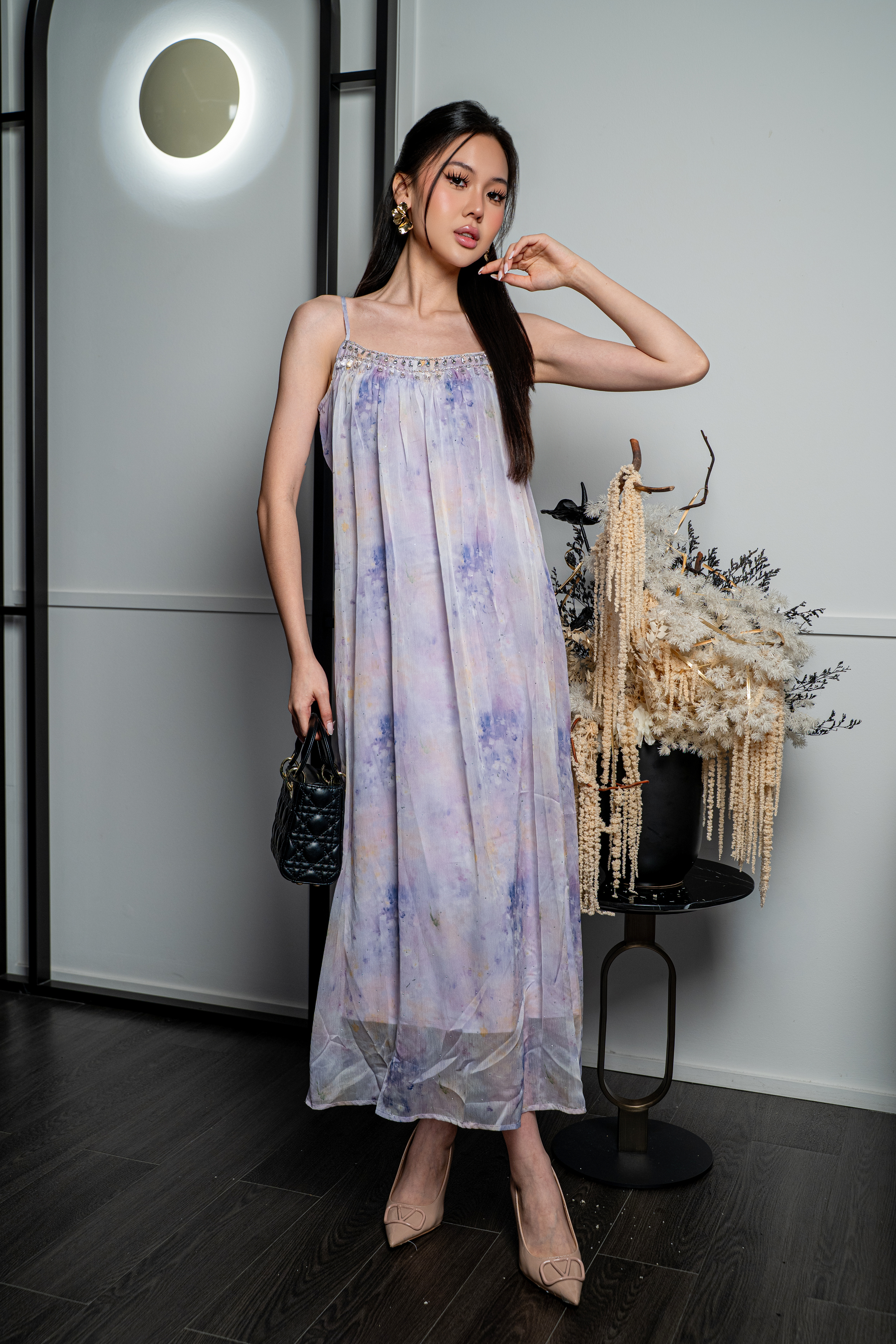 Rosalie Veil Midi Skirt MC2170