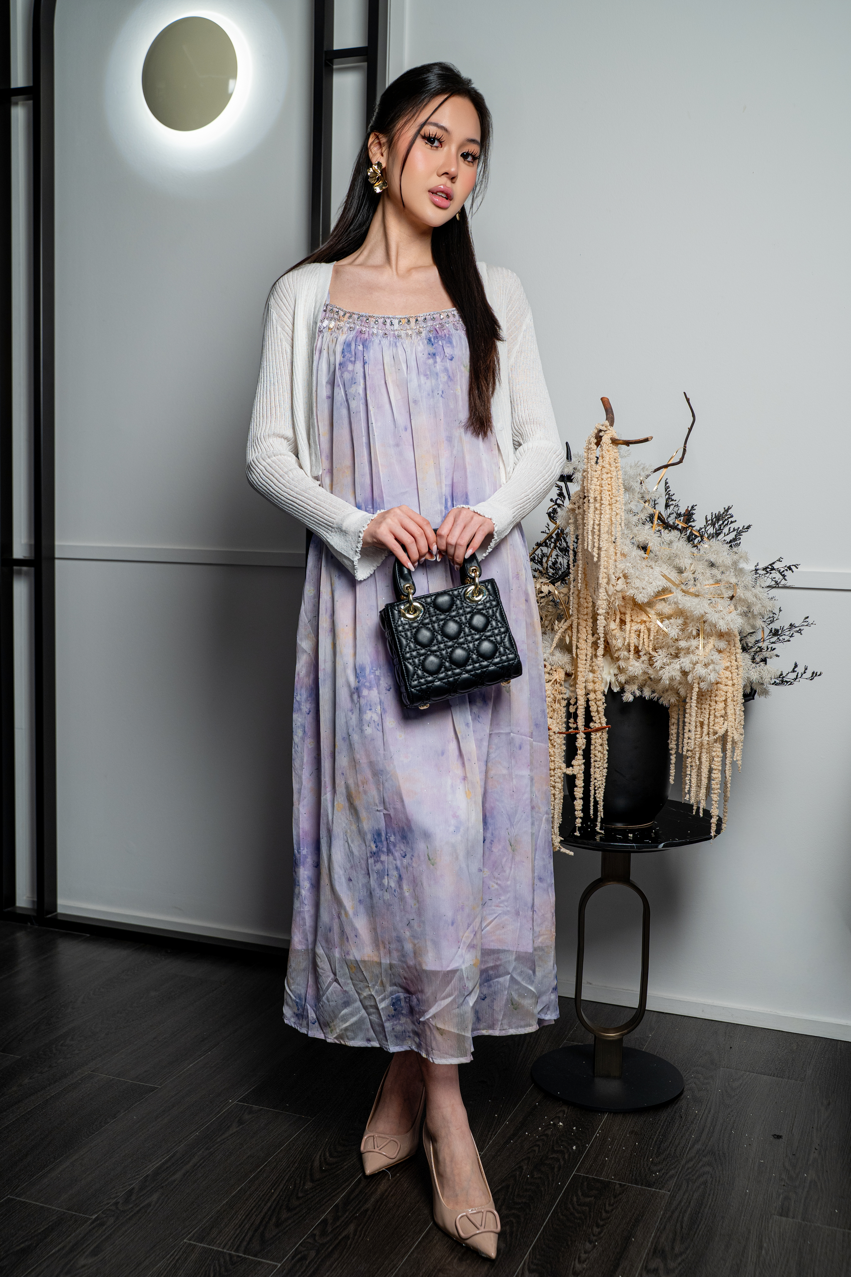 Rosalie Veil Midi Skirt MC2170
