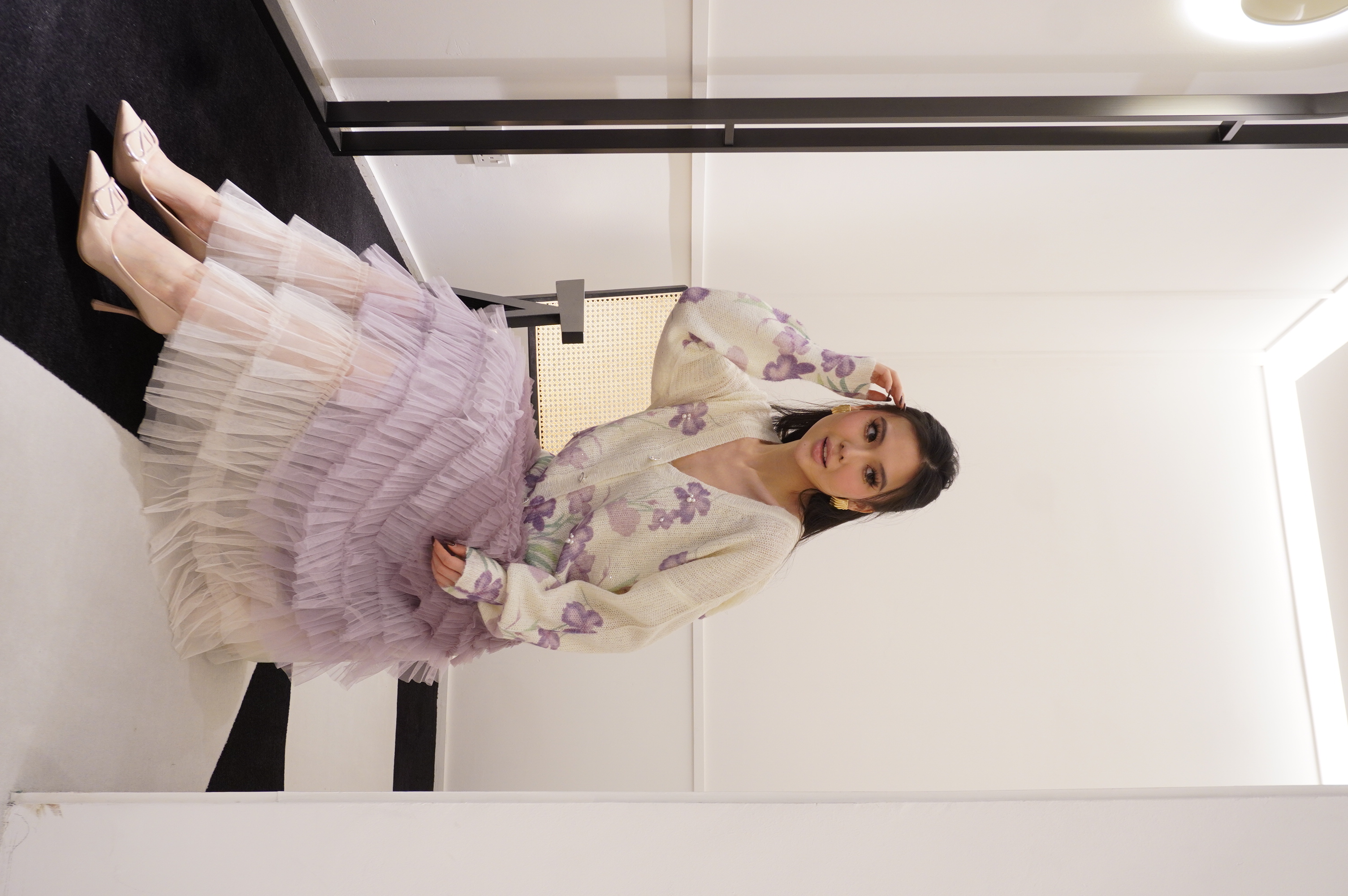 Luna Bloom Mohair Cardigan MC2046