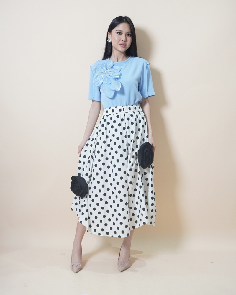 Sculpted Bloom Top CC782