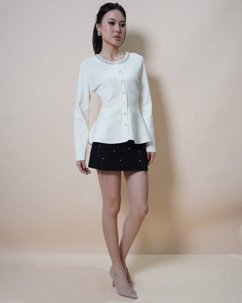 Contour Pearl Cardigan CC548