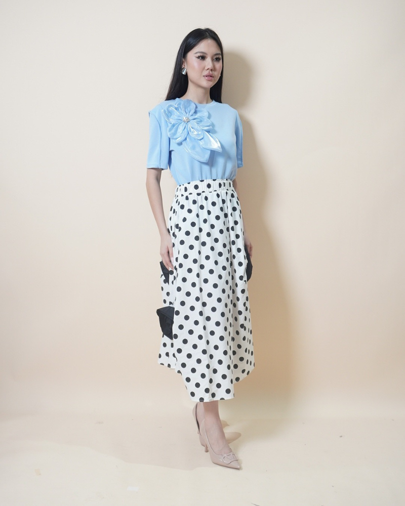 Sculpted Bloom Top CC782