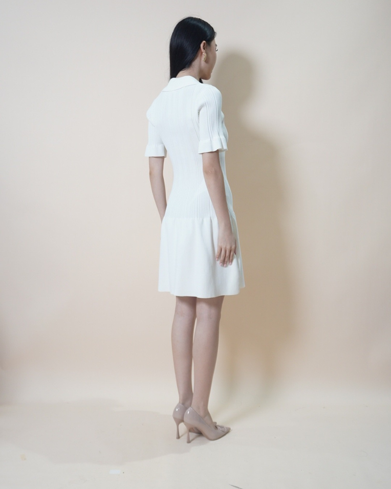 [Copy]Shimmer Curve Knit Dress CC504