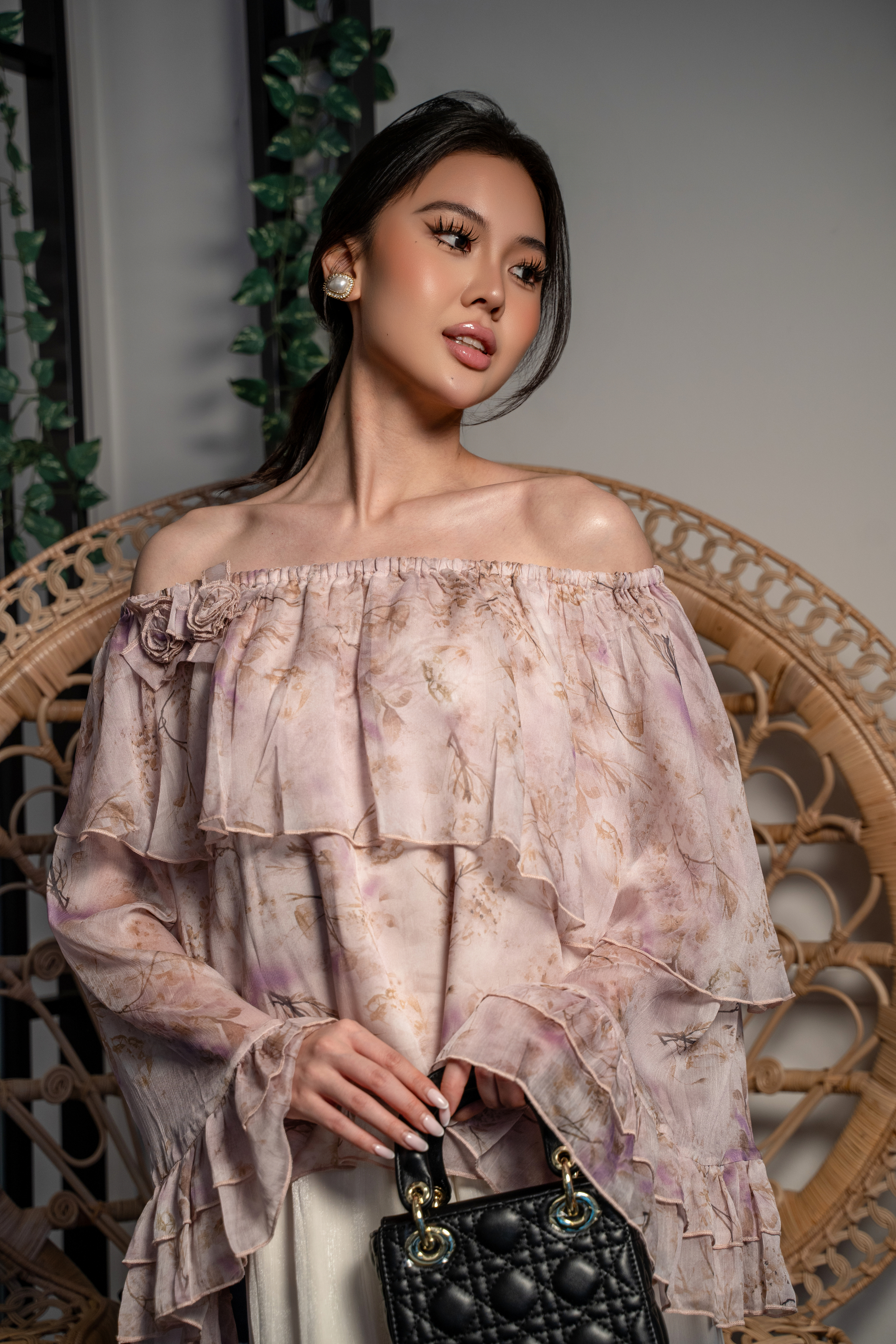 Romantic Ruffle Bloom Top MC2130