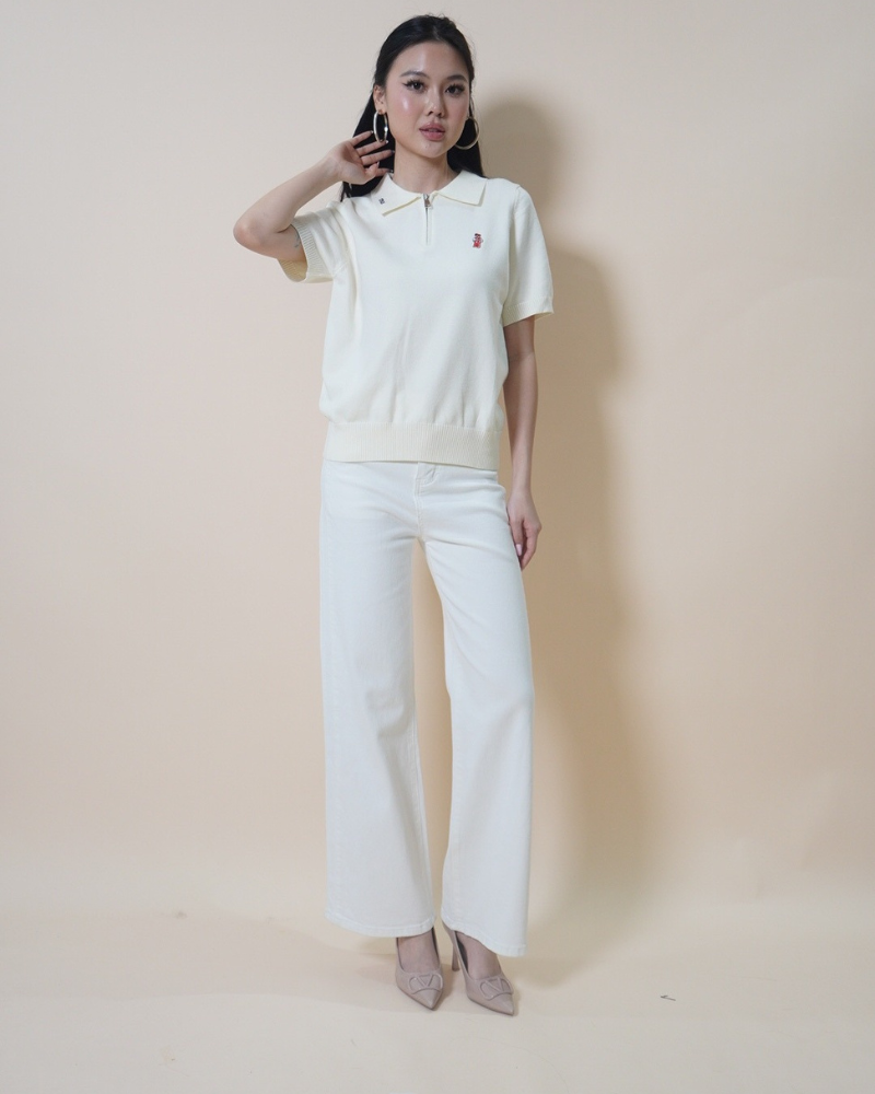 Signature Zip Polo CC023