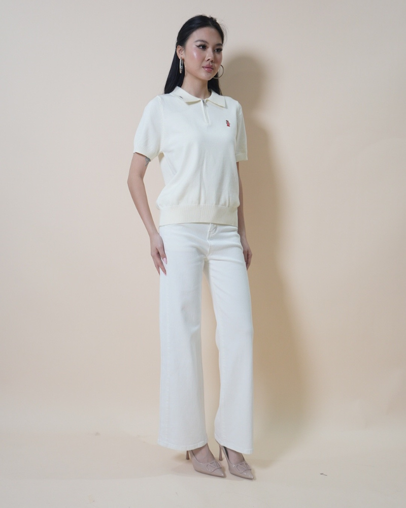 Signature Zip Polo CC023