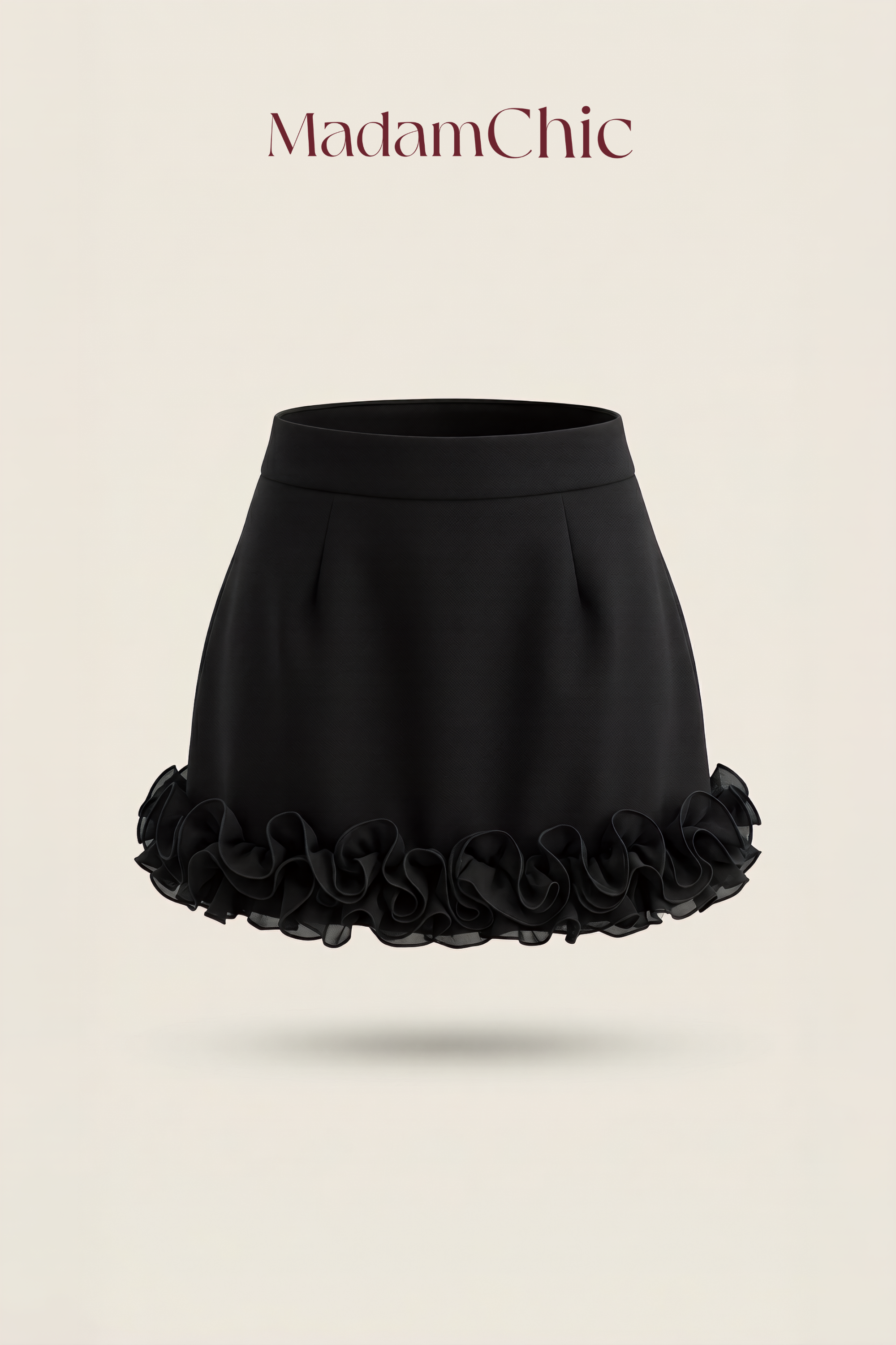 Rose Hem Mini Skirt MC2153
