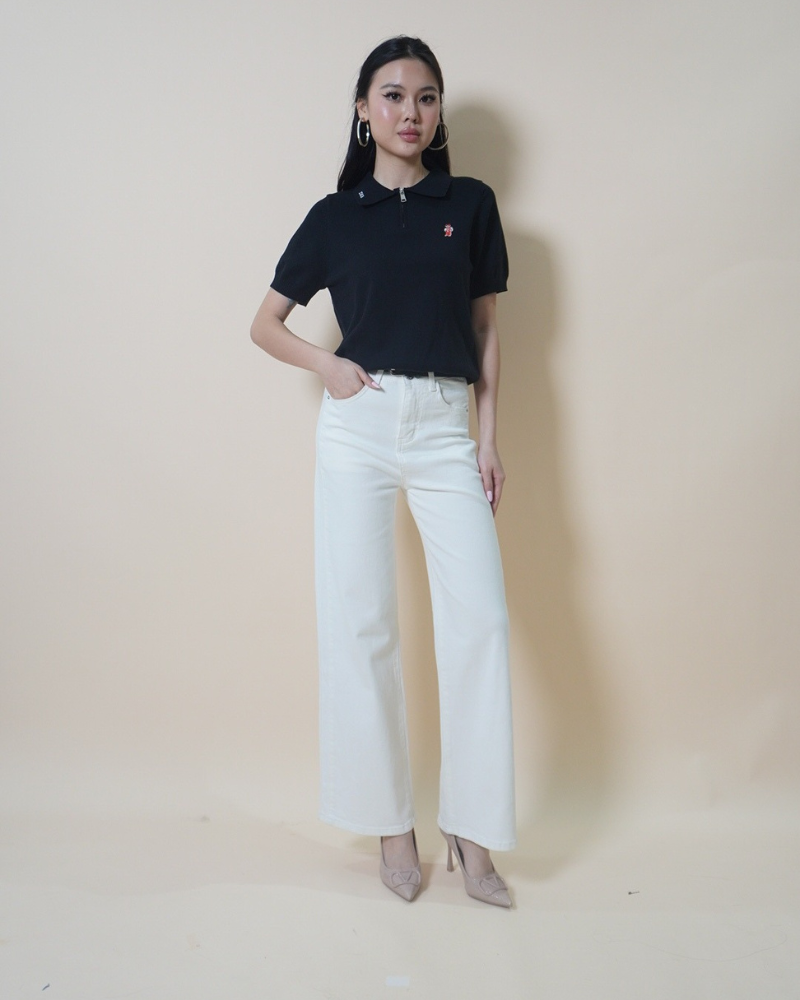 Signature Zip Polo CC023