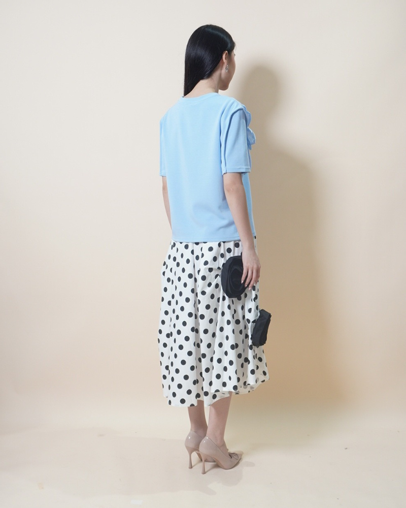Sculpted Bloom Top CC782