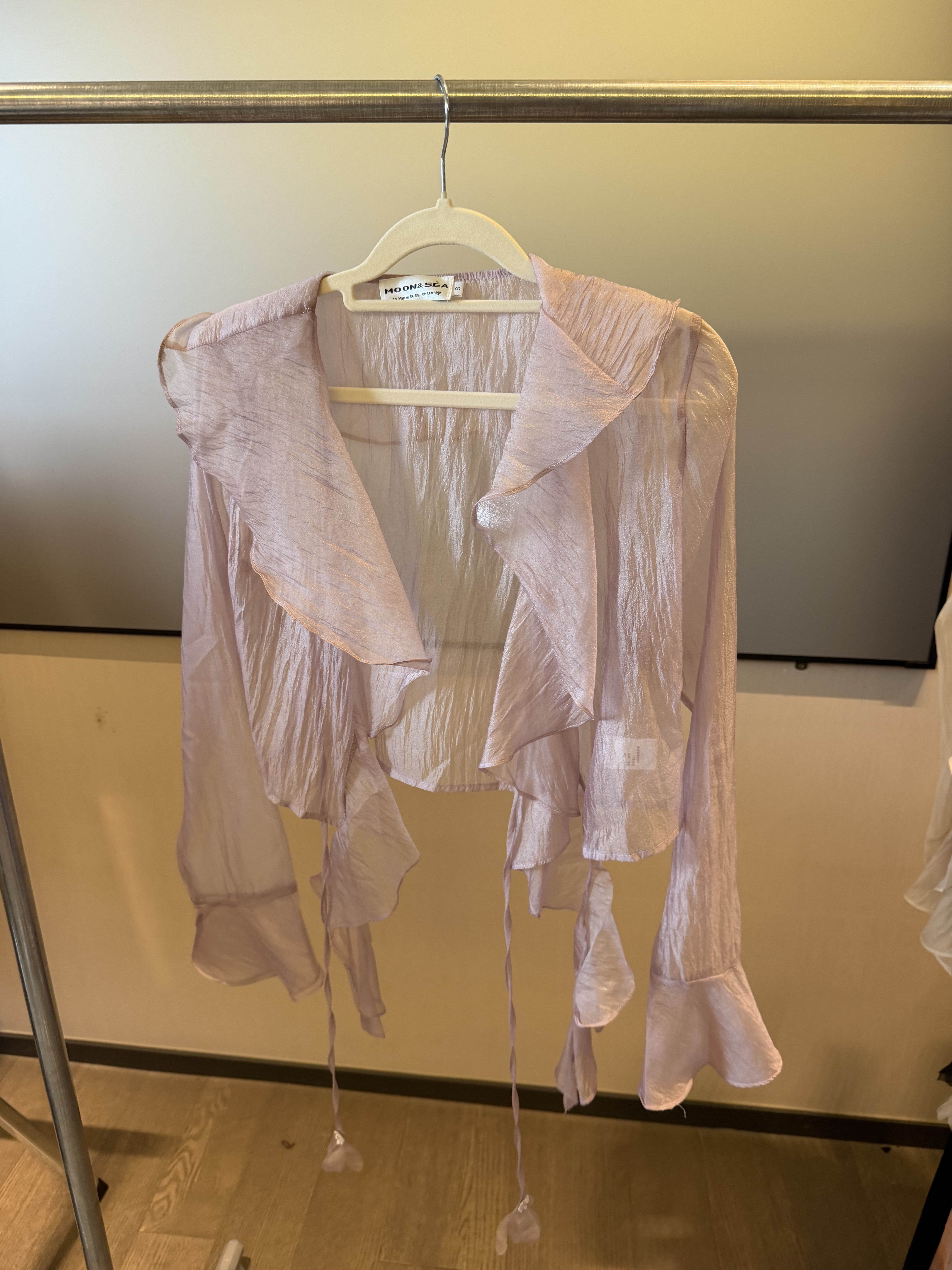 Ruffle Chiffon Jacket 2189