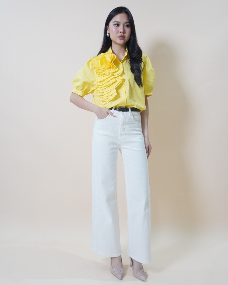 Rose Cascade Blouse CC652