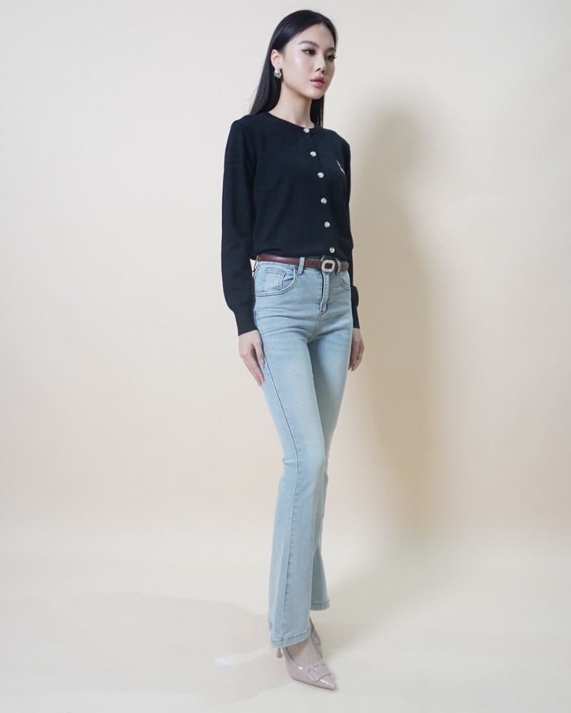 Classic Knit Cardigan CC162