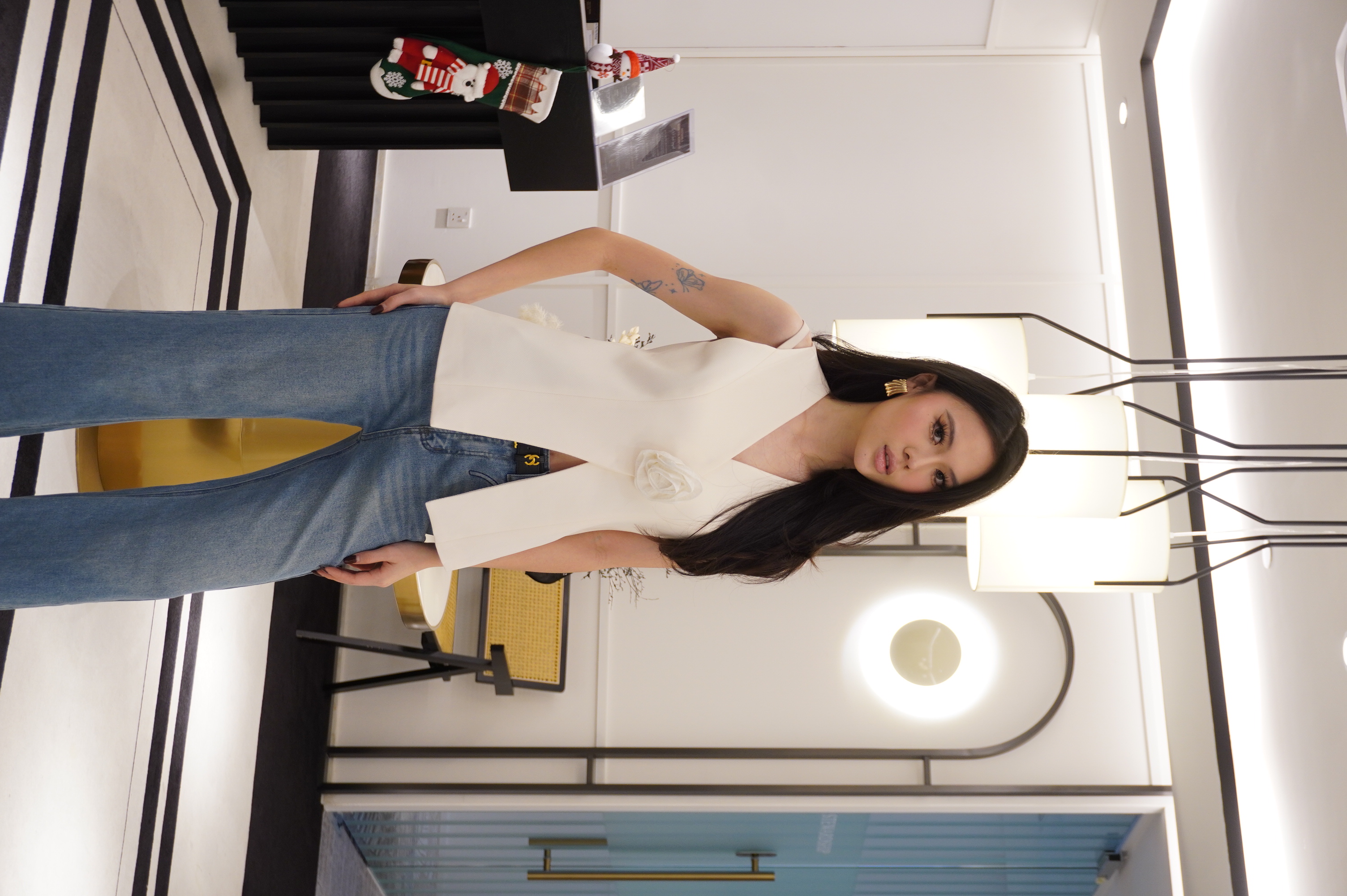 Luna Straight Denim CC2052