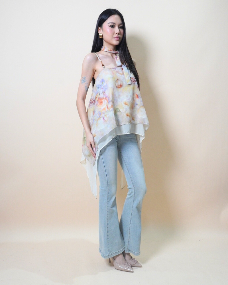 Patchwork Flow Camisole CC809