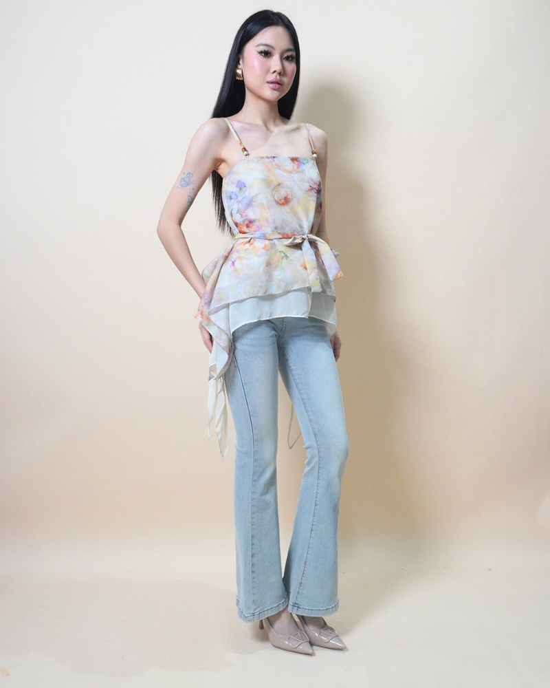 Patchwork Flow Camisole CC809