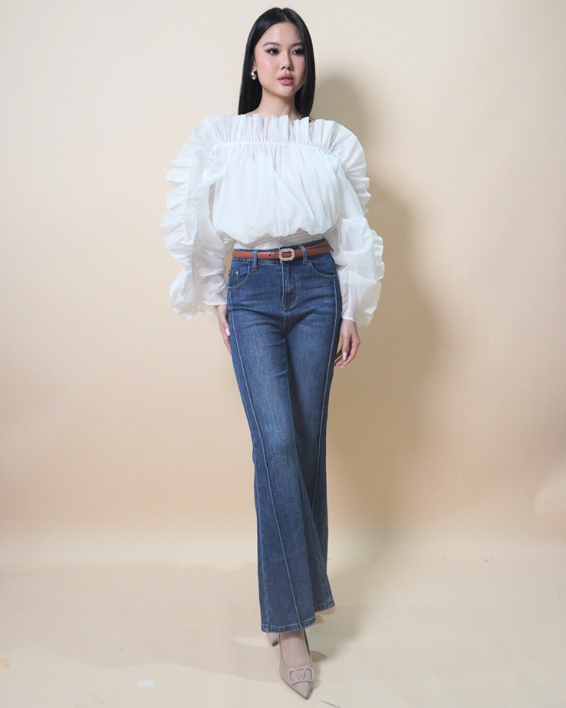 Celeste Ruffle Blouse CC1016