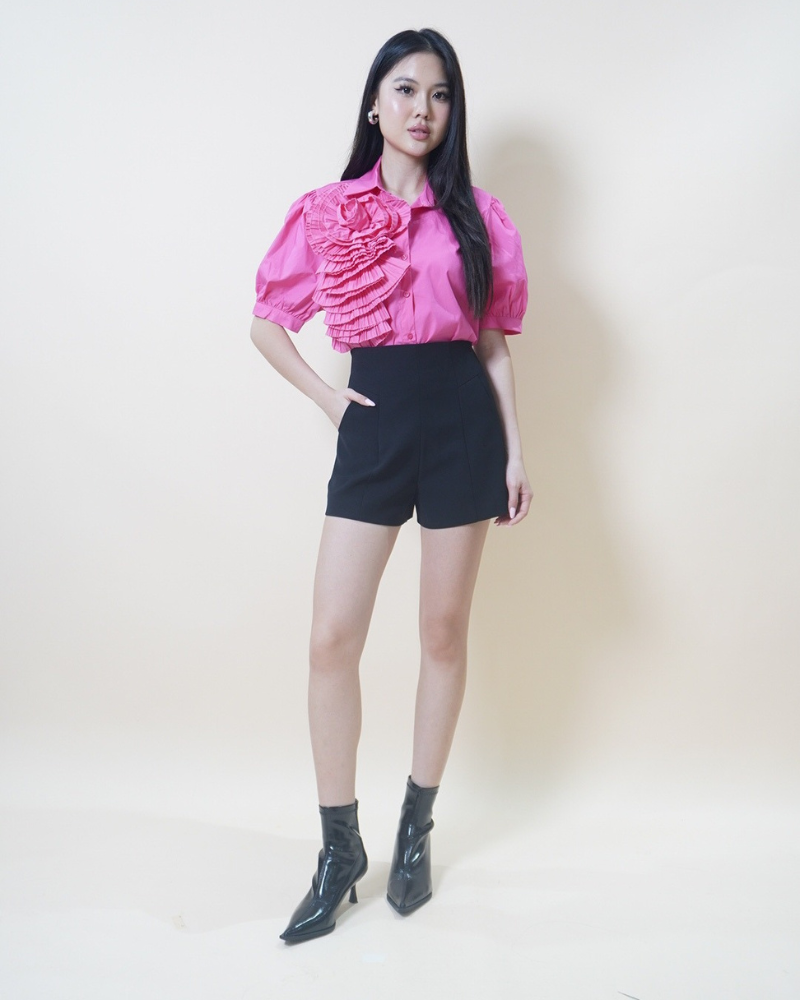 Rose Cascade Blouse CC652
