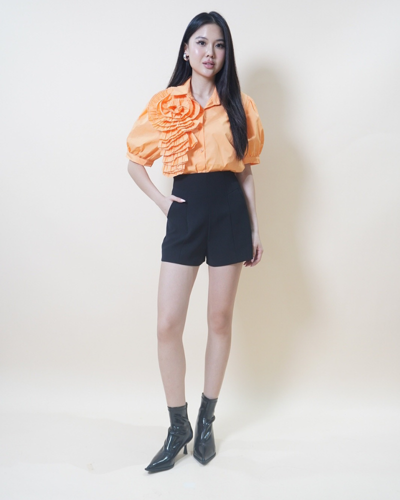 Rose Cascade Blouse CC652