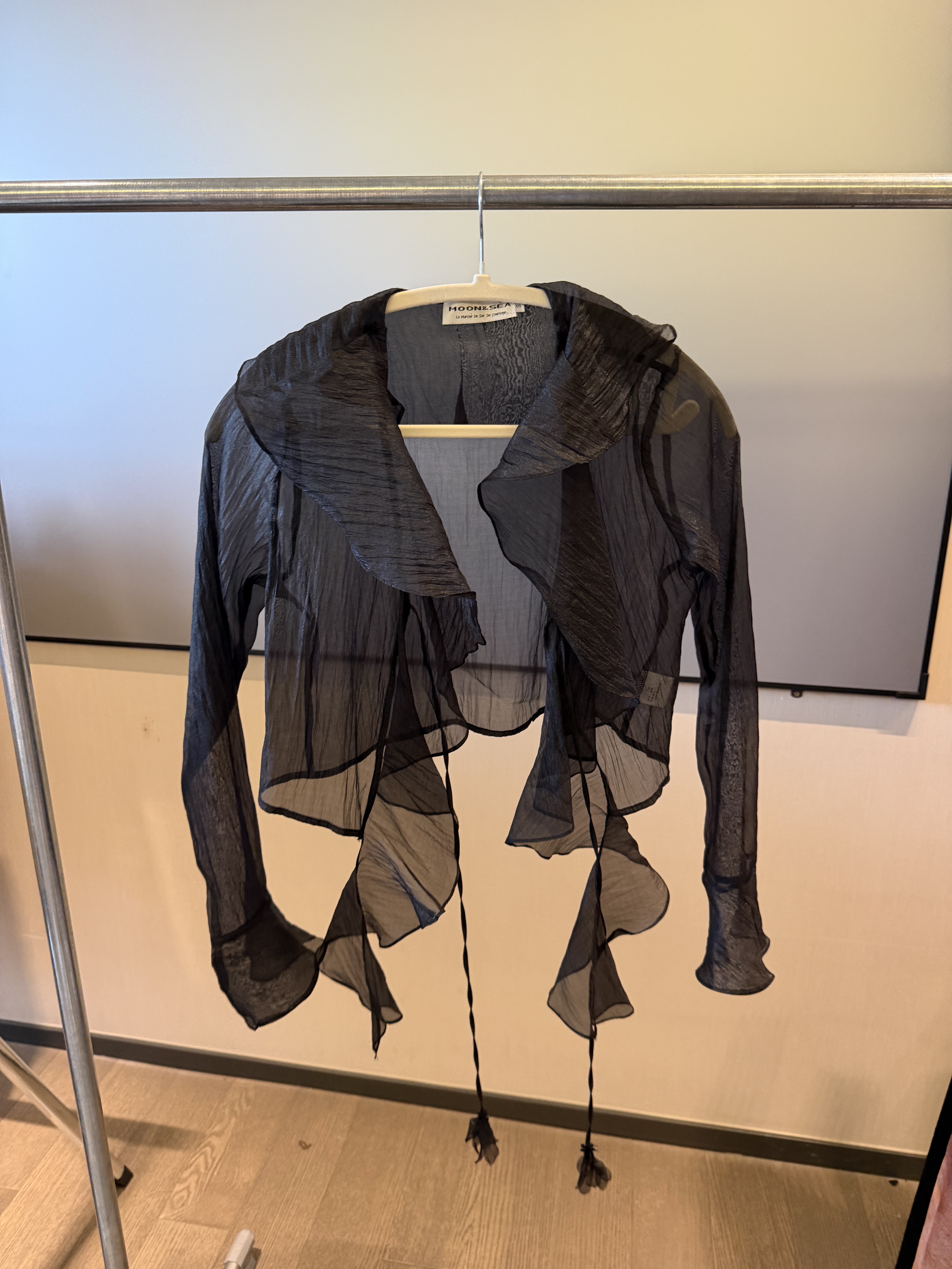Ruffle Chiffon Jacket 2189