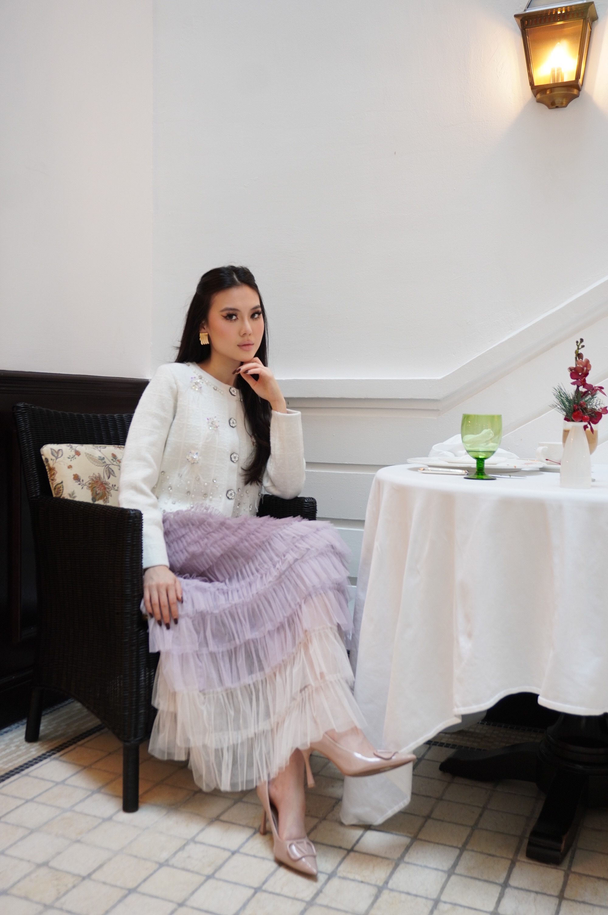 Ethereal Tiered Tulle Skirt CC2045