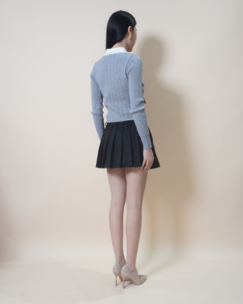 Ribbon Detail Knit Top CC1122