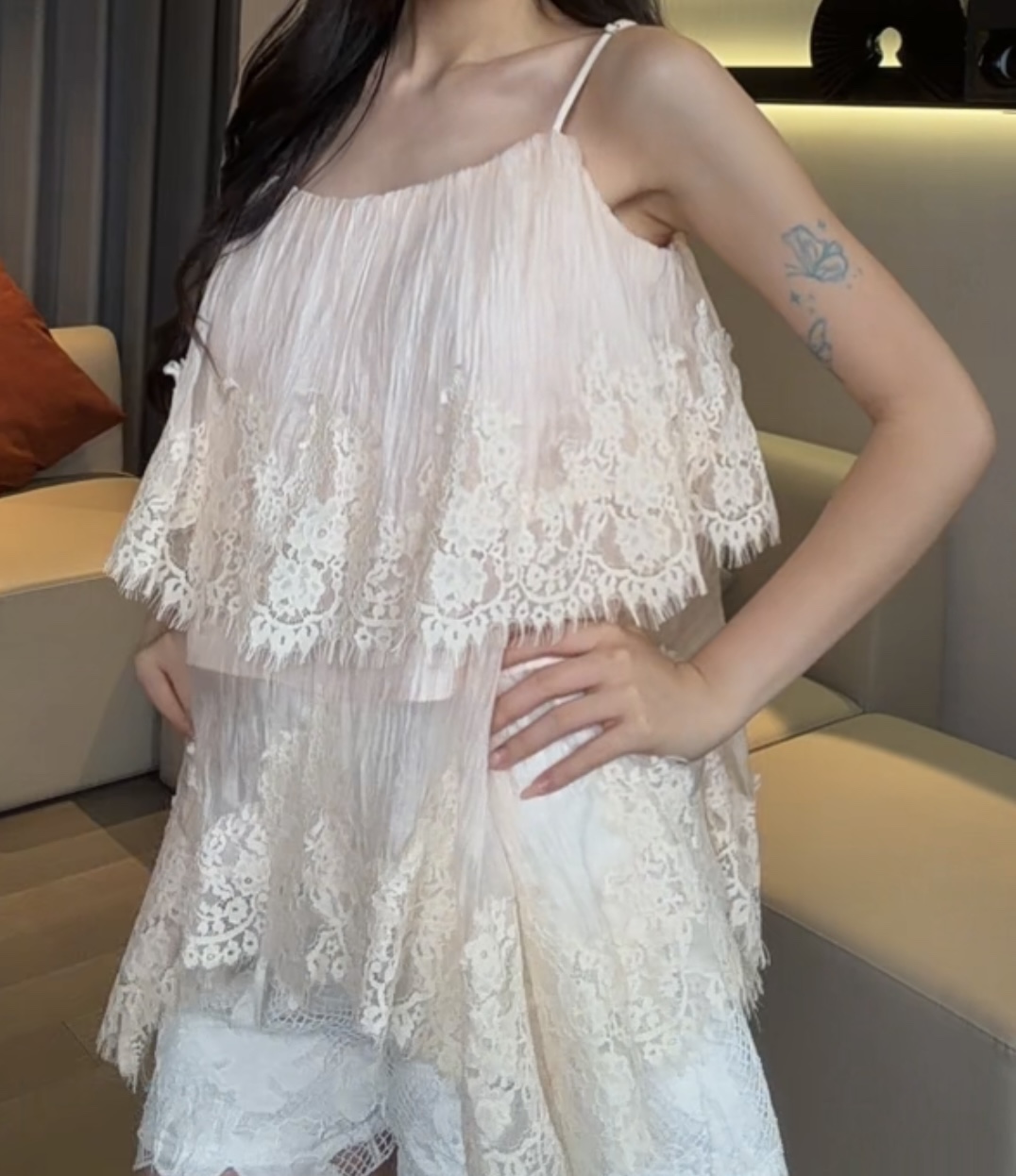 Layered Lace Top 2188